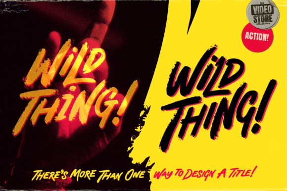 Action Hero Font - Preview 3