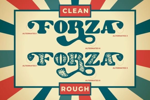 Antia Notario Font - Preview 1