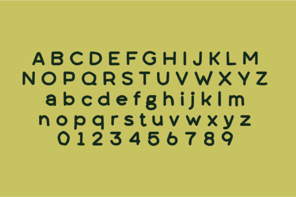 Avocado Brownies Font - Preview 1