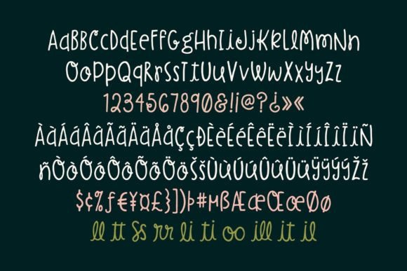 Bella Notte Font - Preview 6