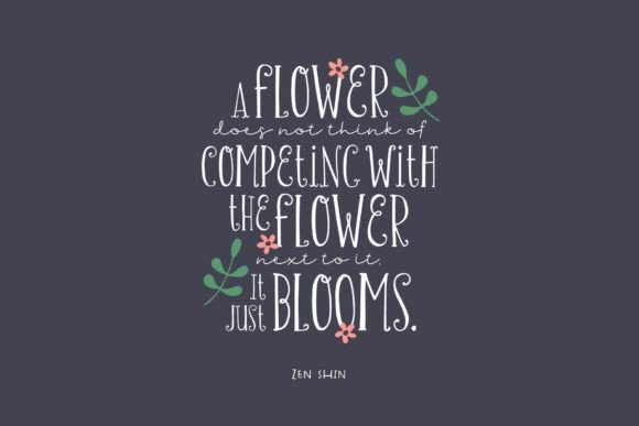 Chirp & Blossom Font - Preview 2