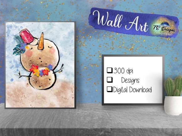 Christmas Sandman Wall Art