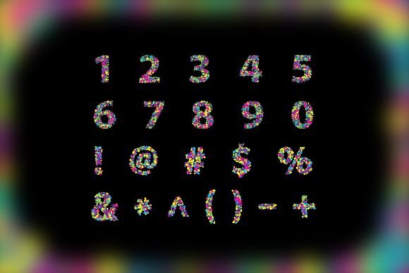 Colorblind Font - Preview 3