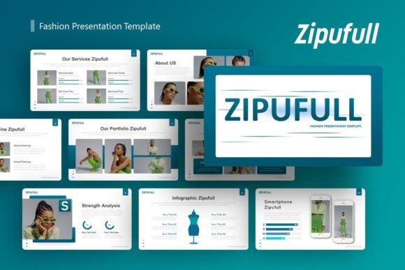 Preview of Fashion Presentation - Zipufull fashion presentation template