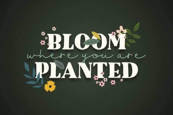 Garden Walk Font - Preview 2