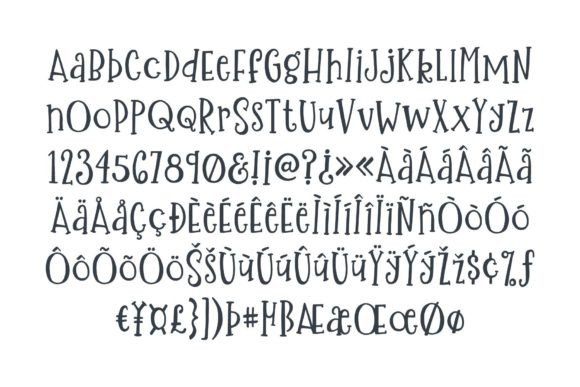 Gingers Font PNG with transparent background - Preview 6