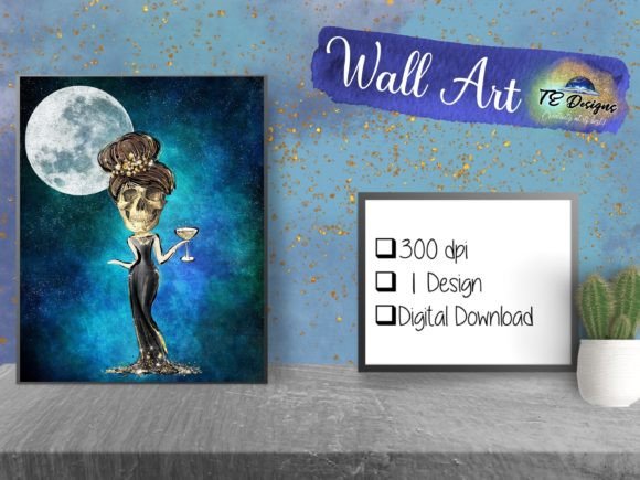 Gothic Dead on the Inside Wall Art