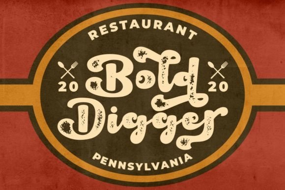 Harmony Vintage Font - Preview 3