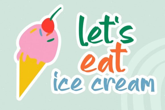 Hightfull Font PNG with transparent background - Preview 3