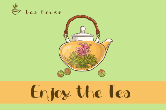 Matcha Green Tea Font PNG with transparent background - Preview 4