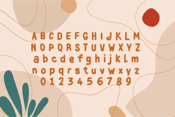 Minimalism Font PNG with transparent background - Preview 1