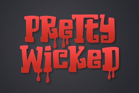 Monster Bash Font PNG with transparent background - Preview 3