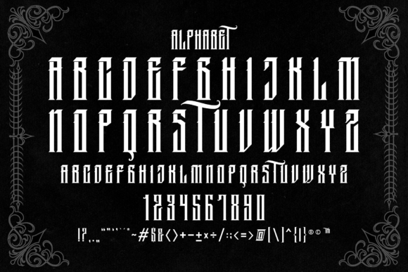 Montors Font PNG with transparent background - Preview 3
