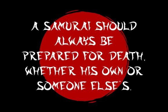 Ninja District Font PNG with transparent background - Preview 5