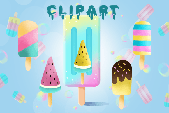 Popsicles Font font preview - 4