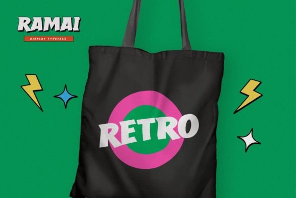 Ramai Font PNG with transparent background - Preview 5