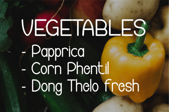 Apple Nasyobe Font - Preview 2
