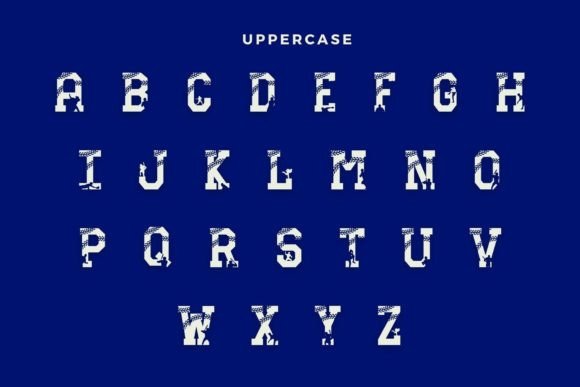 Baseball Players Font - Preview 1