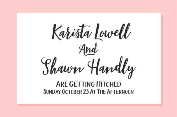 Blishfully Font - Preview 3