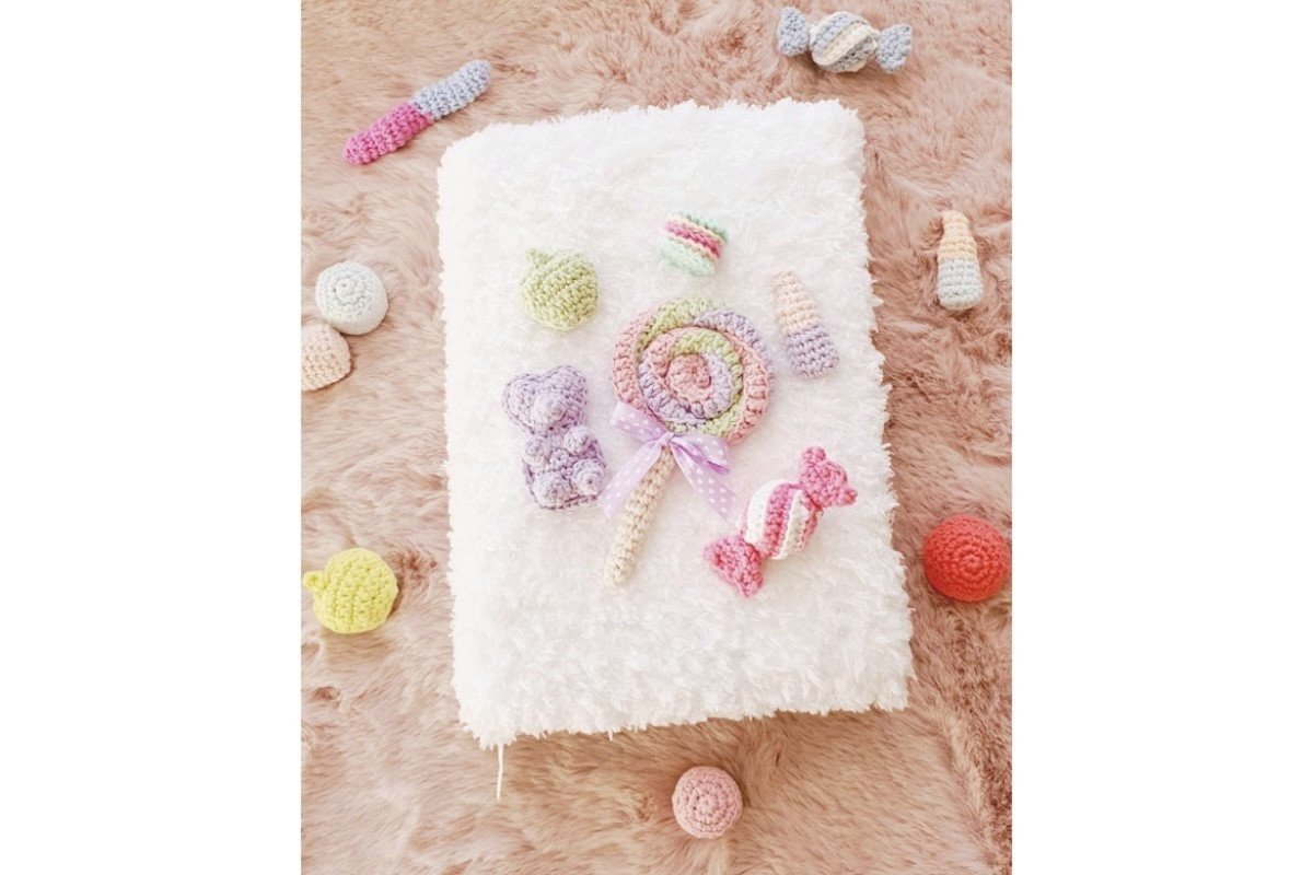 Candy Book Cover Pattern