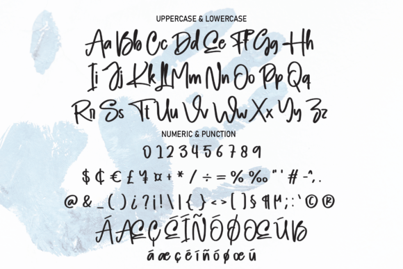 Fingerprint Font - Preview 6