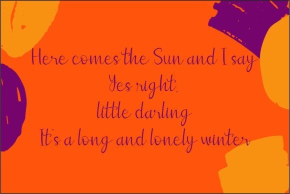 Hello Sunshine Font - Preview 3