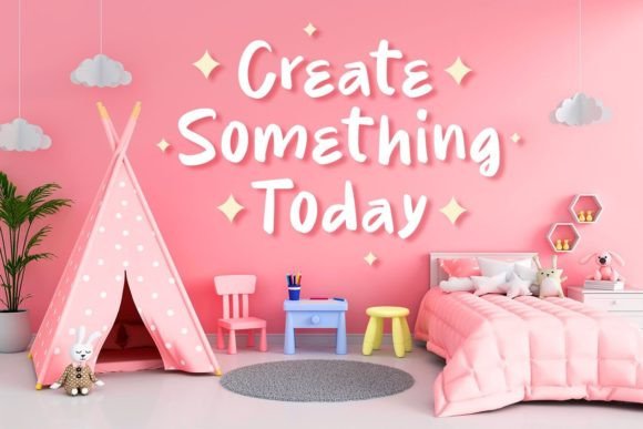 Miyako Caroline Font PNG with transparent background - Preview 1