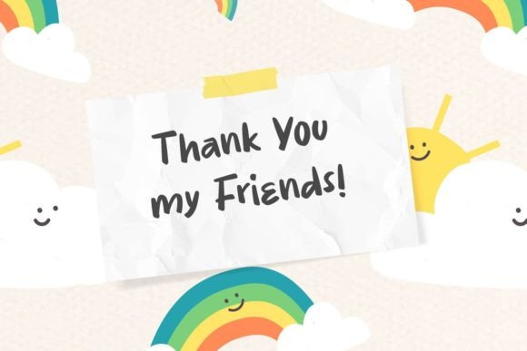 Miyako Caroline Font PNG with transparent background - Preview 4