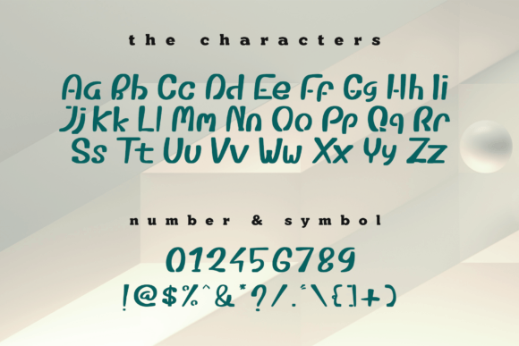 Nevermore Qube Font PNG with transparent background - Preview 1