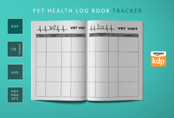 PET Health Log Book Tracker