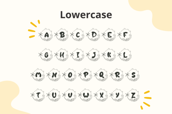 Circle Beach Monogram Font - Preview 4