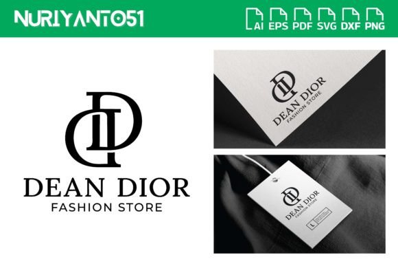 D DD Letter Monogram Initial Logo Design