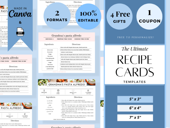 Family Recipe Binder Recipe Card Box