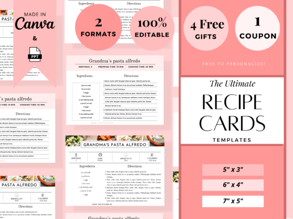 Family Recipe Binder Recipe Card Box