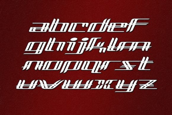 Front 2 Back Font - Preview 3