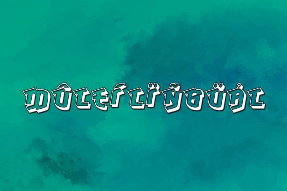 Grind Font PNG with transparent background - Preview 1