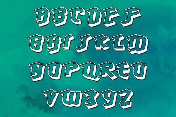 Grind Font PNG with transparent background - Preview 2
