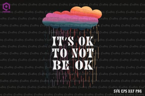 Mental Health Matters Rainbow Graphic by Quoteer · Creative Fabrica