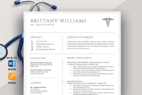 Nurse Practitioner Resume Template