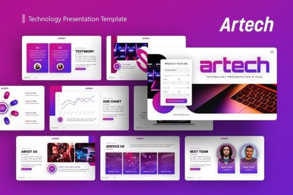 Preview of Technology Presentation - Artech technology presentation template