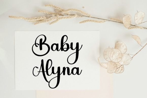 Baby Font - Preview 3