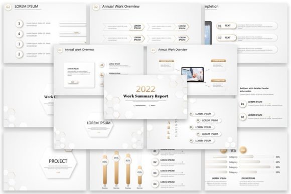 Business report presentations