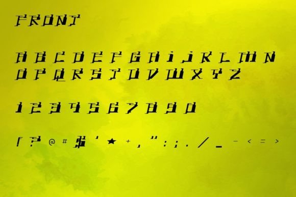 Addict Font - Preview 3