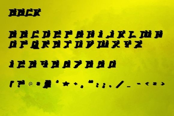 Addict Font - Preview 4