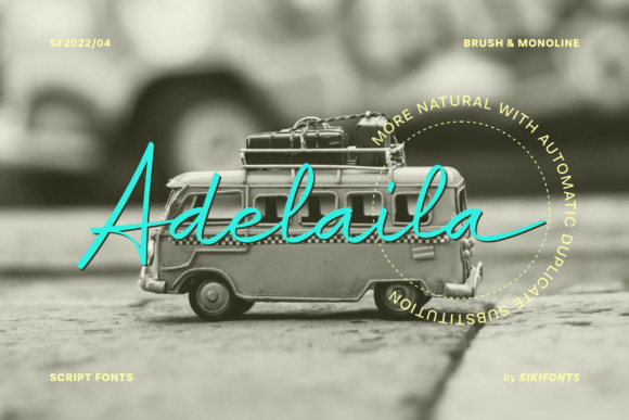 Adelaila Font - Preview 1