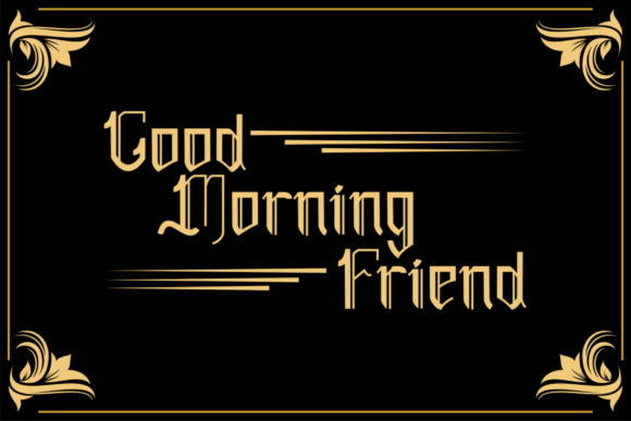 Alfega Font - Preview 2