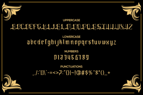 Alfega Font - Preview 3