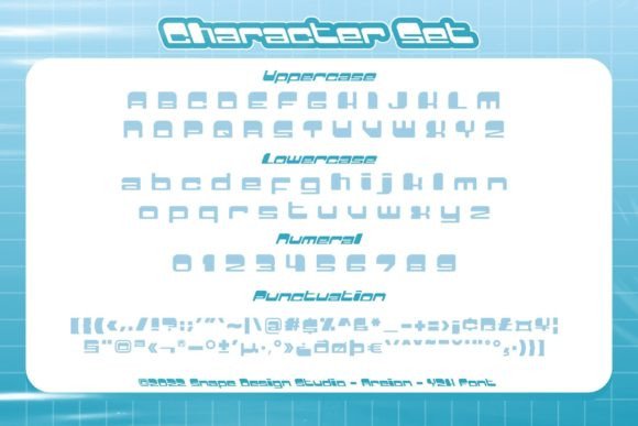 Areion Font - Preview 1