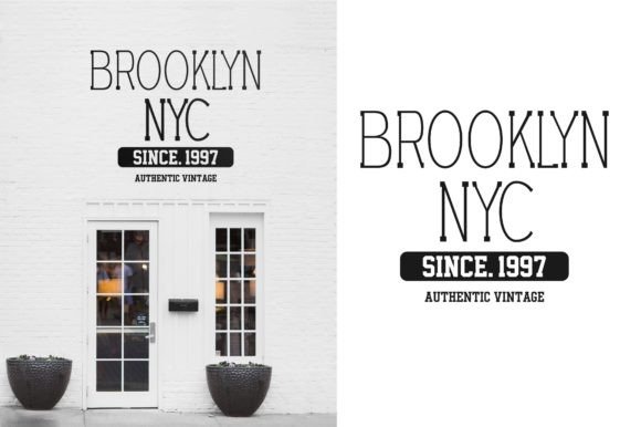 Brooklyn Font - Preview 1