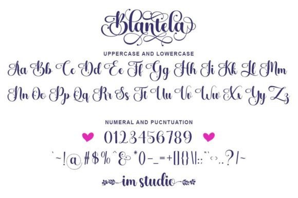 Blantela Font - Preview 3